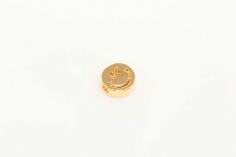[도매] K414-금도금 5.5mm 스마일 비즈 NO.2 (20개)